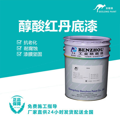 醇酸红丹底漆