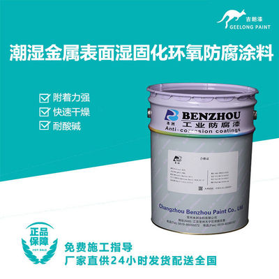 潮湿金属表面湿固化环氧防腐涂料
